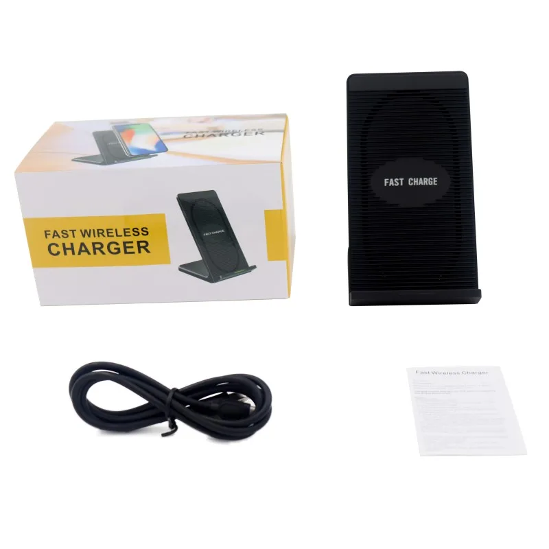 Универсальное беспроводное зарядное устройство с двойной катушкой и