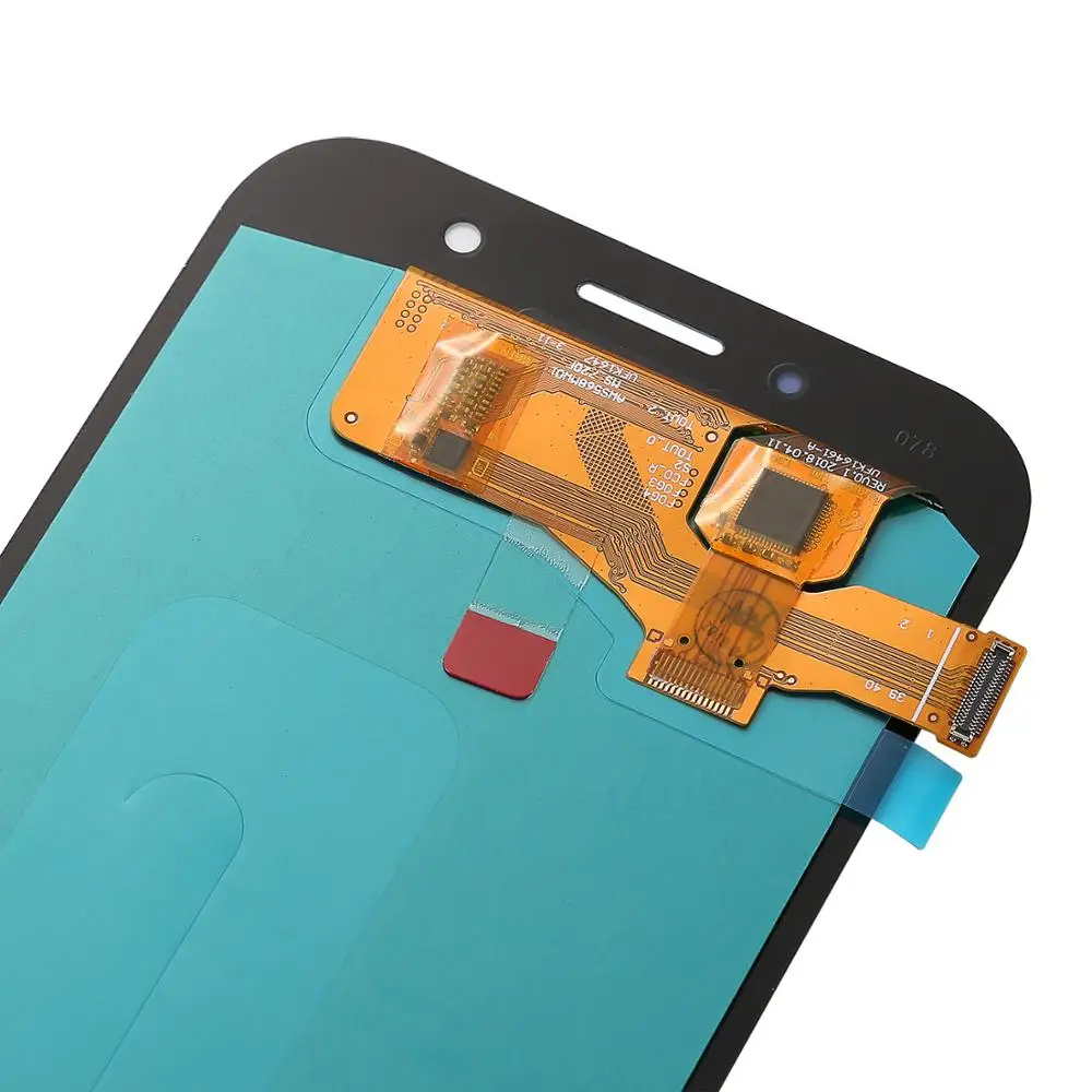 100% протестированный OLED ЖК дисплей для Samsung Galaxy A7 2017 A720 A720F A720M с сенсорным экраном и