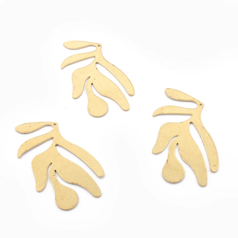 10 шт. Элегантные Подвески в виде листьев и цветов | Украшения аксессуары