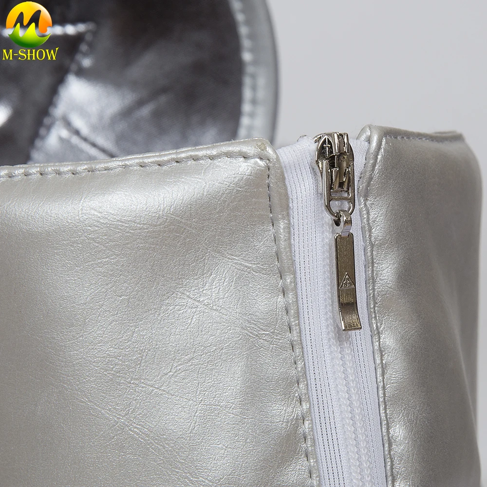 Superhero Remy LeBeau обувь для косплея серебряные ботинки мужские роскошные кожаные