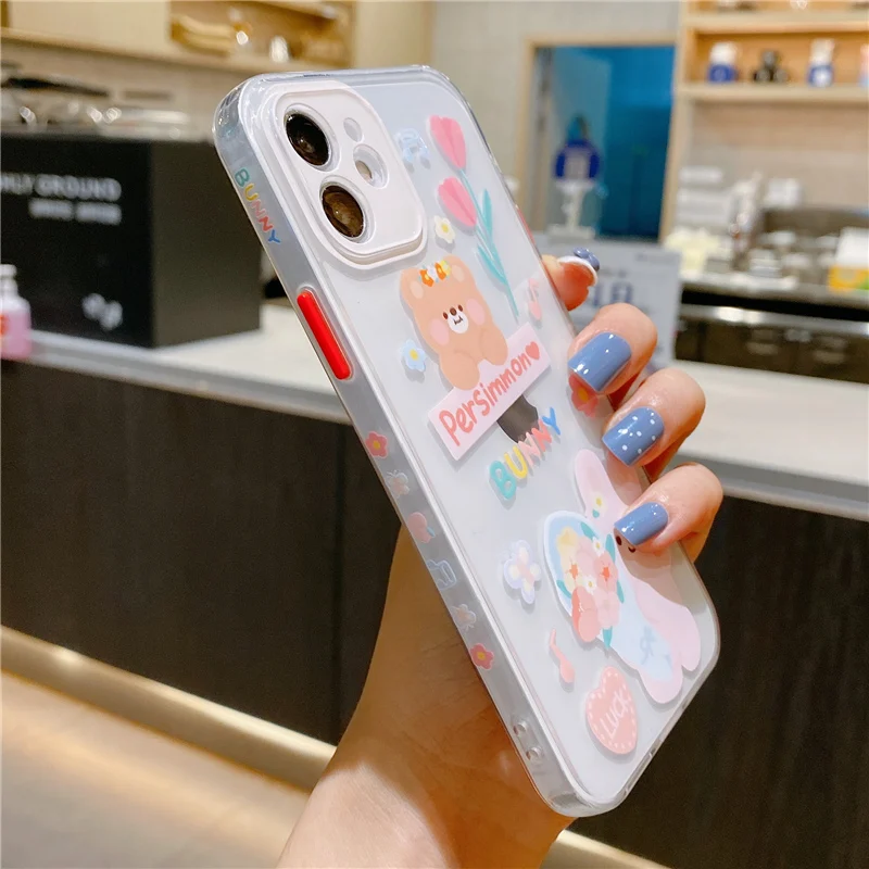 Чехол для iPhone 13 12 11 Pro XR XS Max 7 8 Plus SE 2020 ударопрочный | Мобильные телефоны и