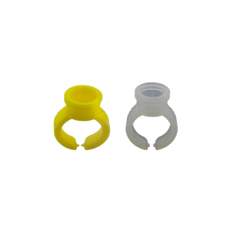 Пластиковый держатель для клея татуировок и ногтей кольца наращивания ресниц