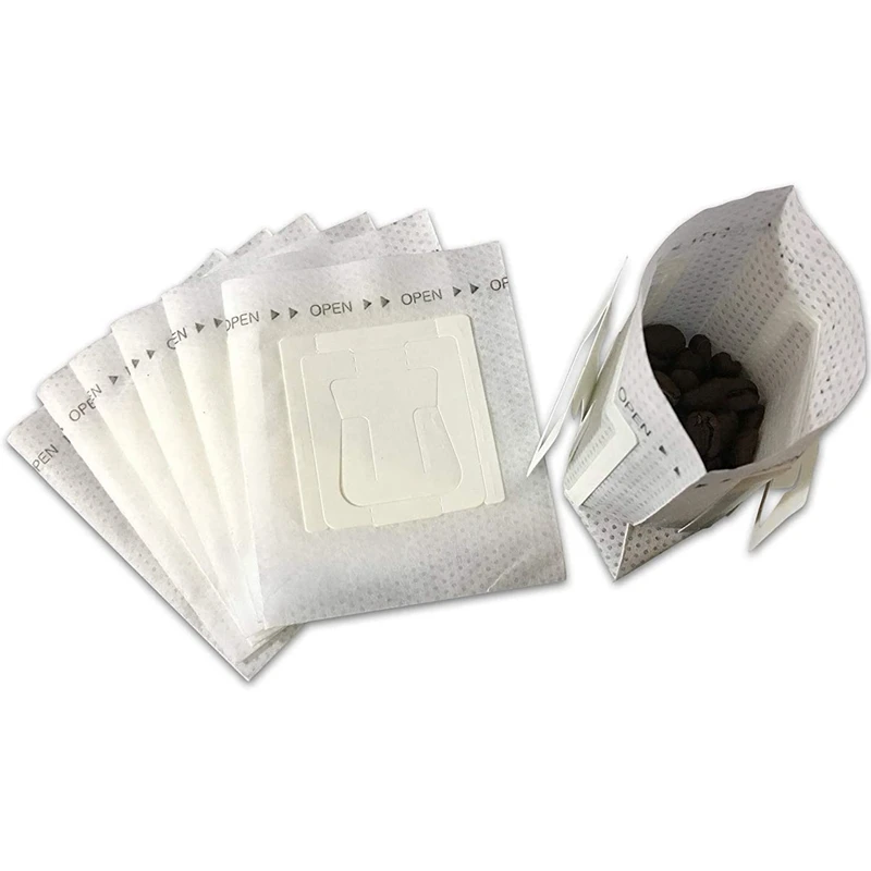 

300Pcs Drip Coffee Filter Bag Portable Hanging Ear Style Coffee Filters Paper Home Office Travel Brew Coffee and Tea