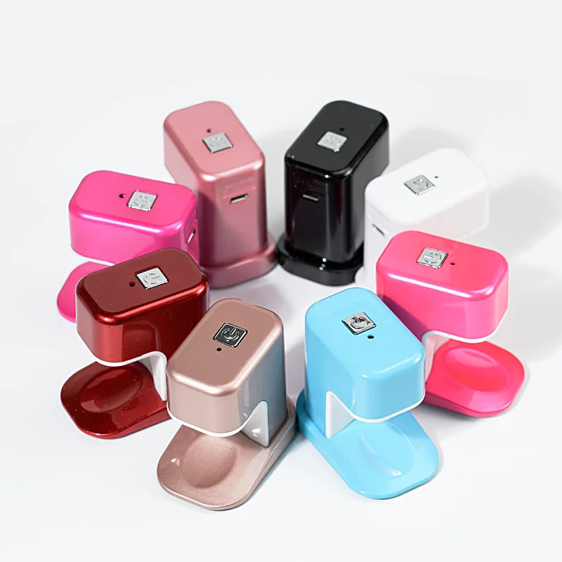 

Светодиодная мини-лампа для маникюра, Быстросохнущий аппарат для фототерапии с одним пальцем и USB-разъемом, компактная портативная лампа дл...