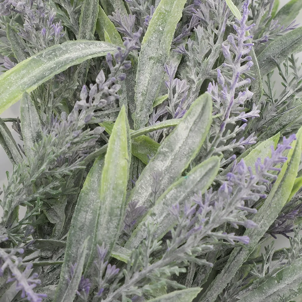 

32cm Lifelike Artificial Wreath Flowers Door Hanging Wall Window Wedding Party Christmas Decor Plastic