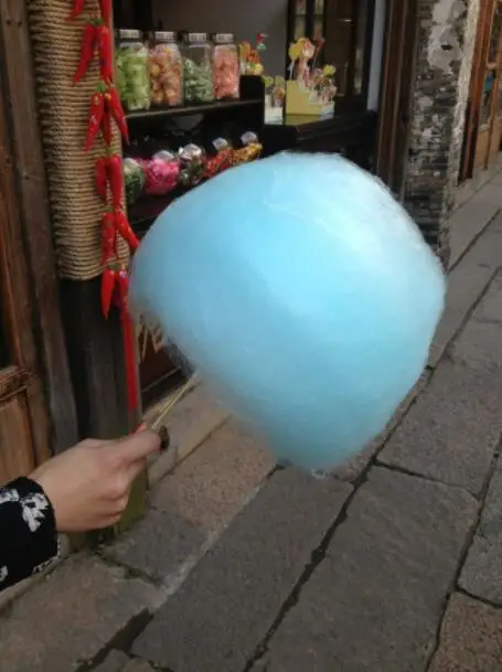 50 см * 5 мм 1050 шт. cotton candy бамбуковых палочек "сделай сам" с закругленными