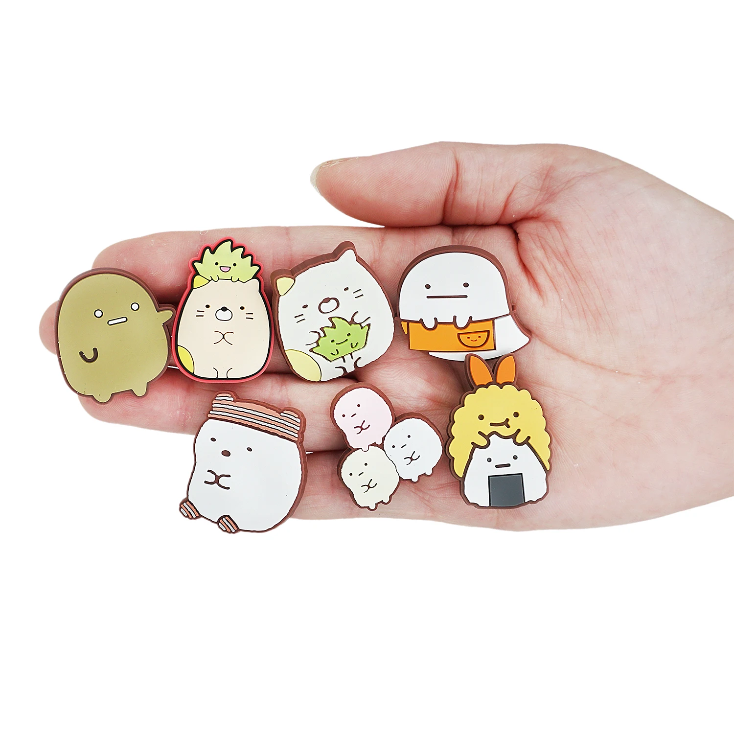 

1 Pcs Adorable Shoe Charms Lovely Japan Styling Cartoon Shoe Buckles New Styling Decorations for Croc Jibz Children's Gift