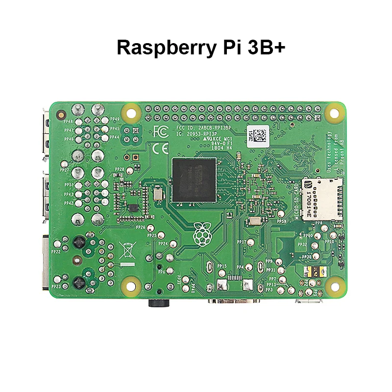Материнская плата Raspberry Pi 3 Model B Plus/Raspberry 1 4 ГГц 64 бит четырехъядерный процессор ARM