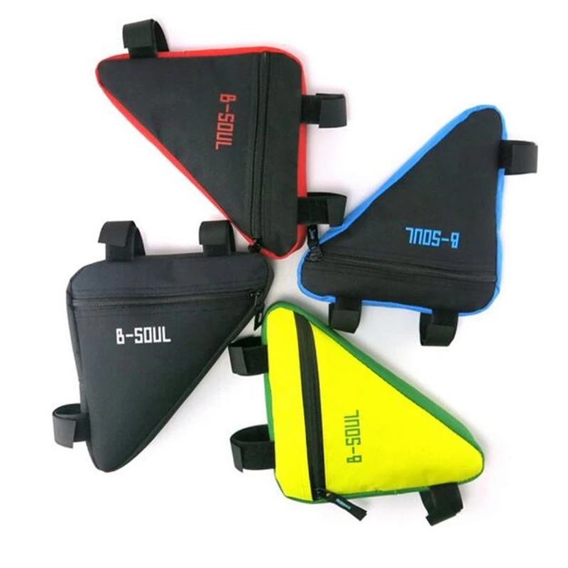 

4 цвета, водонепроницаемые треугольные велосипедные сумки, сумка на переднюю раму, треугольная сумка для горного велосипеда, держатель рамы...