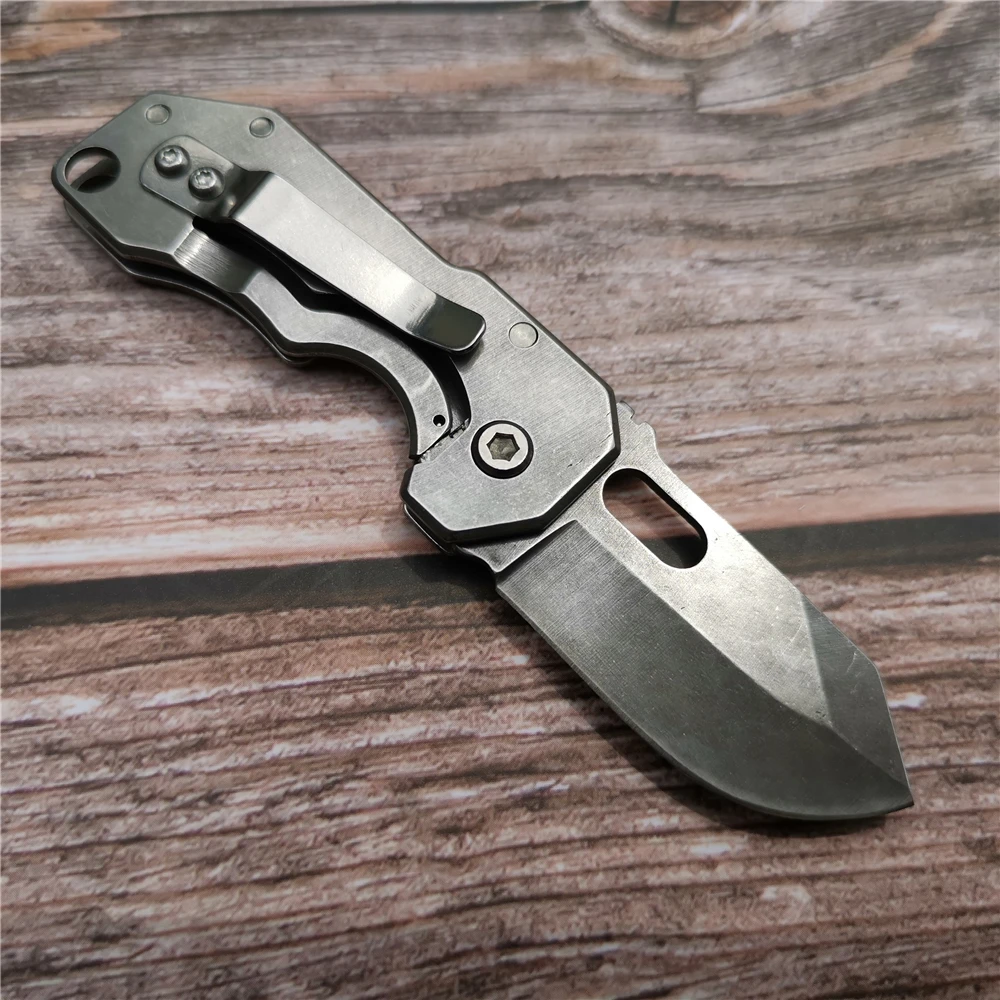 SR 5CR13 складной нож из нержавеющей стали в стиле ретро для кемпинга альпинизма