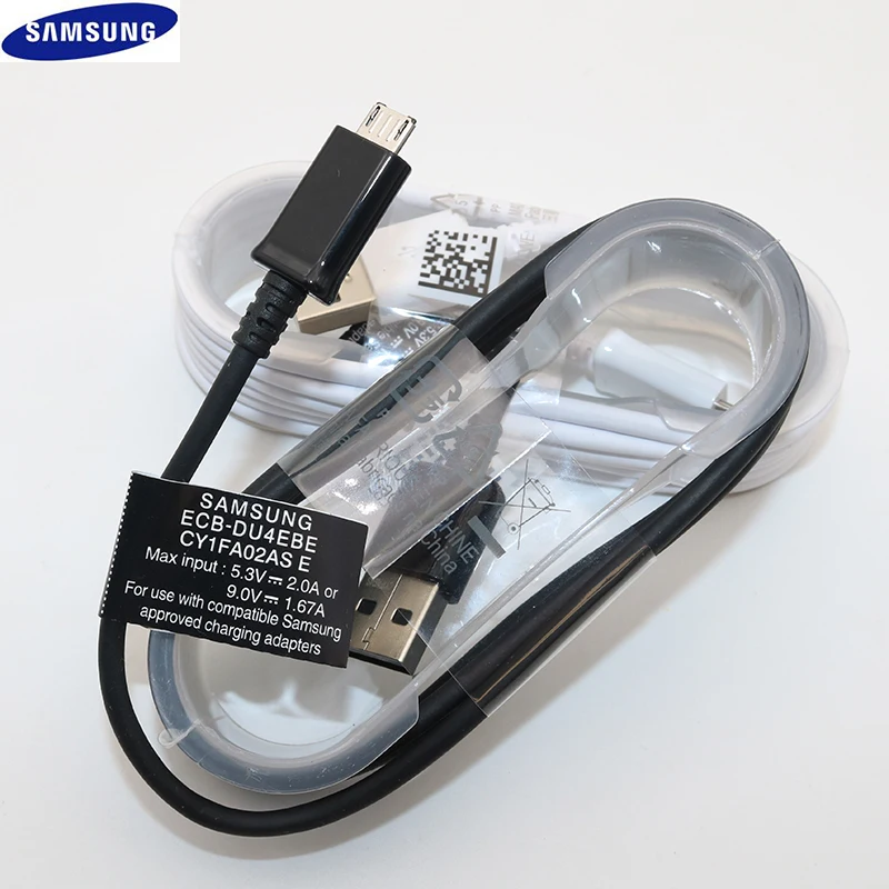 

For Original Samsung Fast Charger micro usb Cable 1M-1.5M 2A Data Line For SAMSUNG Galaxy S6 S7 Edge Note 4 5 J4 J6 J5 A3 A5 A7