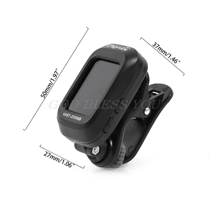 

Folk Acoustic Guitar Tuner Violin Ukulele Bass Electronic Tuning Tuner Stringed Musical Instrument Accessories Guitar Bass Tuner