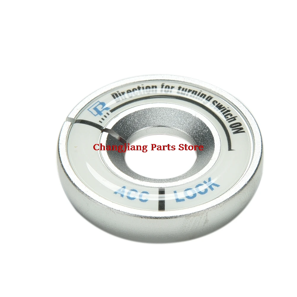 Светящаяся наклейка на зажигание крышка переключателя для VW Golf/Polo/Passat/Eos/Tiguan Audi