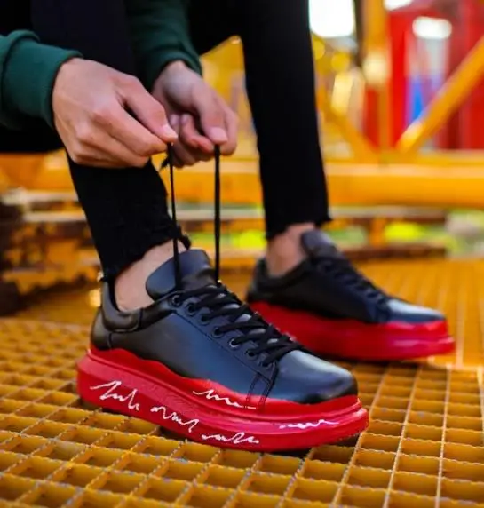 

Men Casual Sneakers Artificial Leather Spring/Autumn Adult Fashion Stylish Ins Style Calzado Deportivo Para Hombre KA299