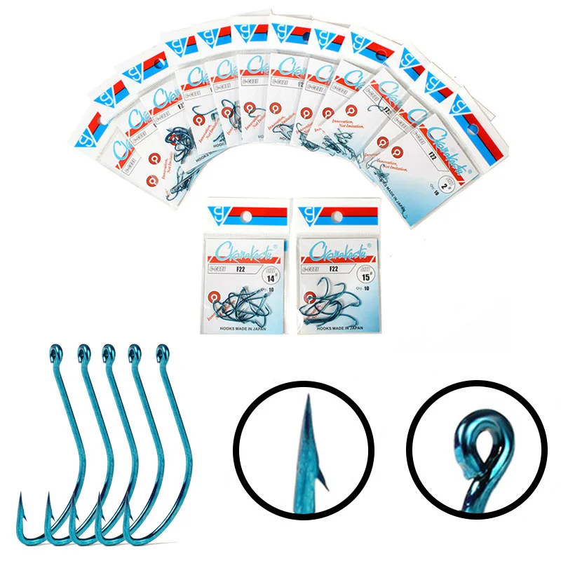 Крючки для морской рыбалки Ckamakastu F22 голубые вспомогательные крючки | Спорт и