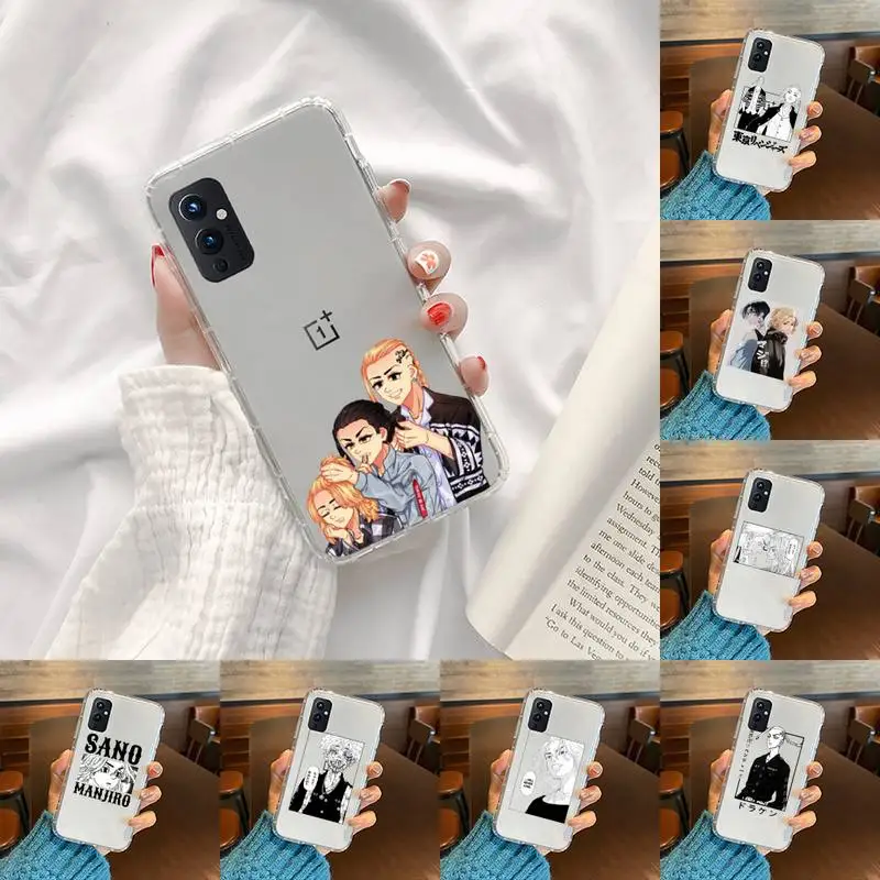 

Tokyo Revengers manjiro Phone Case Transparent For OnePlus 9 8 7 7t 8t Oppo find X3 X2 reno5 Vivo X60 X50 Pro MeiZu 17 16XS