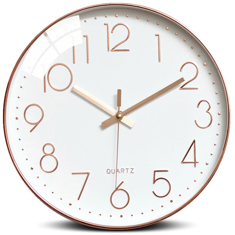 3d часы на стену кухонные современные тихие настенные в скандинавском стиле для