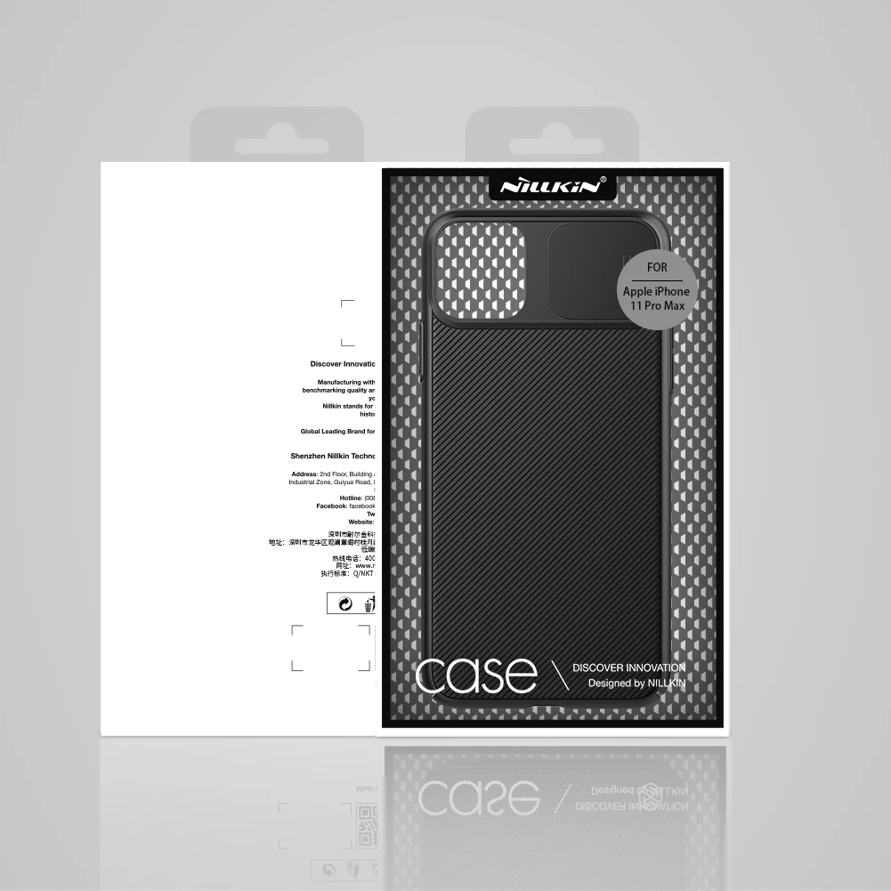 Для iPhone 11 Pro Max чехол Nillkin CamShield слайд-камера защитный чехол для iPhone 11 Pro Защита объектива конфиденциальность чехол s