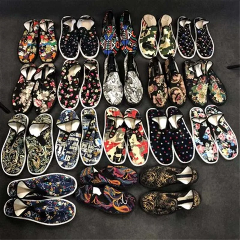 Разноцветные Повседневные мужские туфли на вулканизированной подошве Мужские