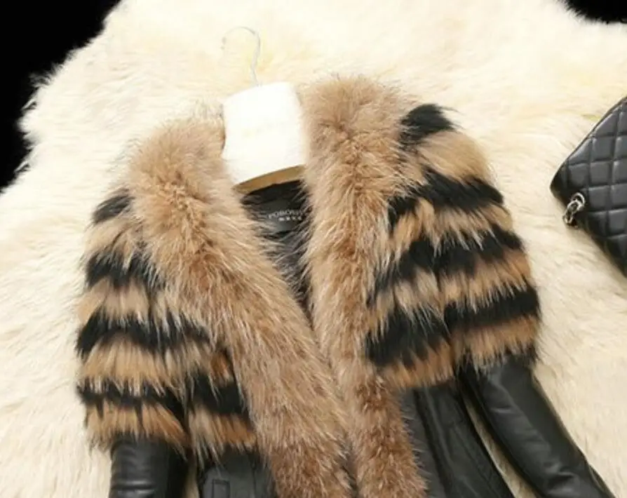 

Women's New imitation coats scorpion wool sheep leather jacket short paragraph wholesale Faux Fur Autumn winter soft outerwear