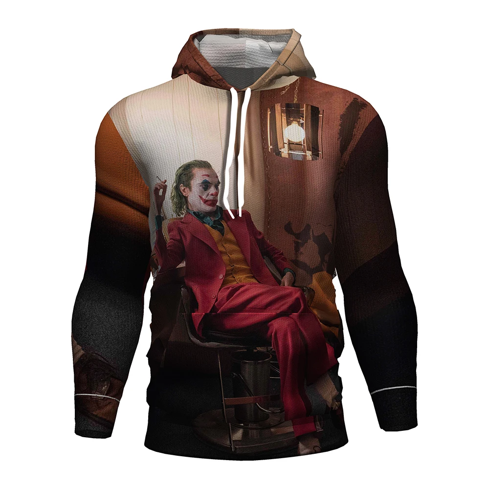 Толстовка с джокером Хоакин Феникс джокер костюм Джокер ребенок пальто