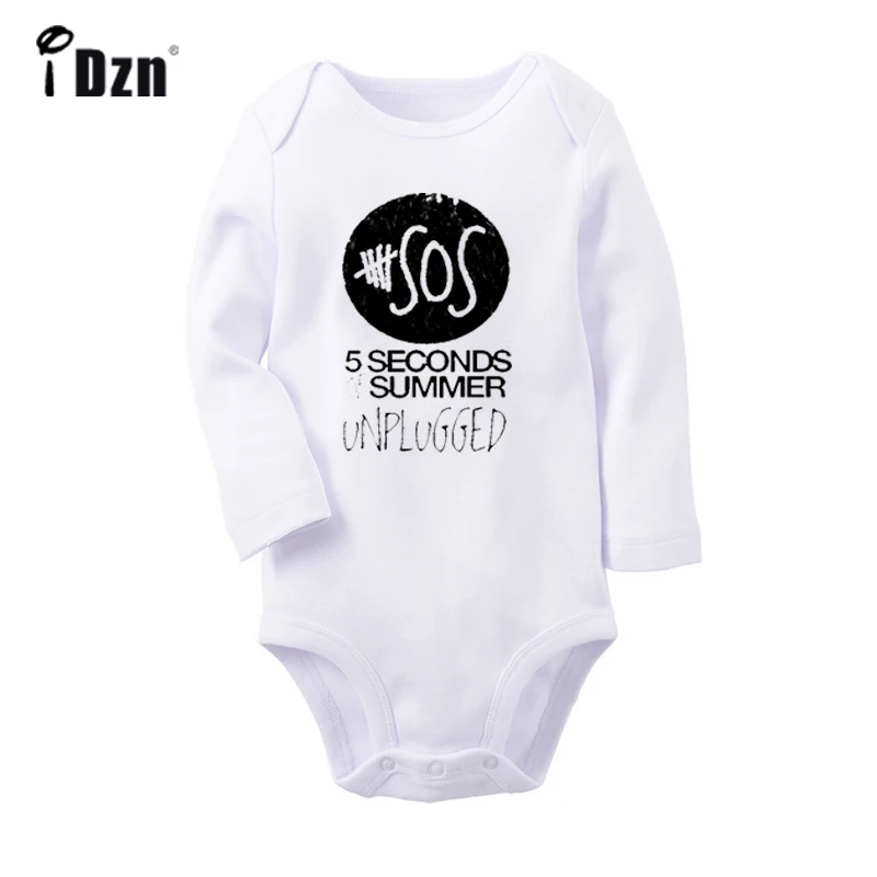 JcBaby013WC U2 альтернатива рок-группа ACDC Armin Van Buuren DJ вентиляторы Новорожденный ребенок боди малыш комбинезоны с длинными рукавами хлопок одежда - Цвет: JcBaby013WC