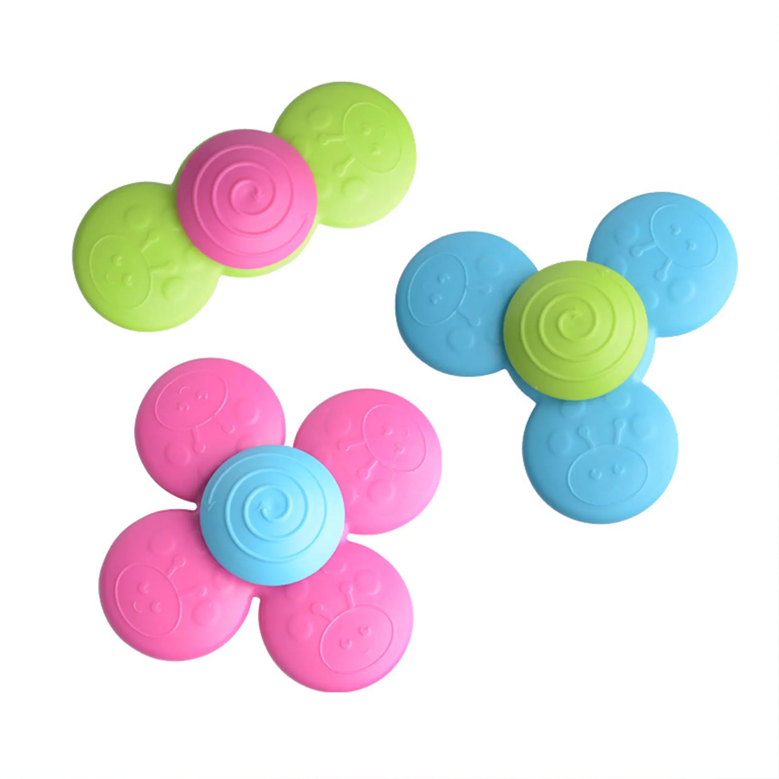 

Baby Spinning Top Classic Old-fashioned Baby Suction Cup Toy Hand Spinner Toys Baby Stress Decompresssion Toys