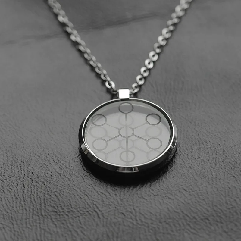 Unisex Stainless Steel 2000CC Negative Ion Energy Scalar Pendant Chain Necklace 2020 Men Women High Power Necklaces