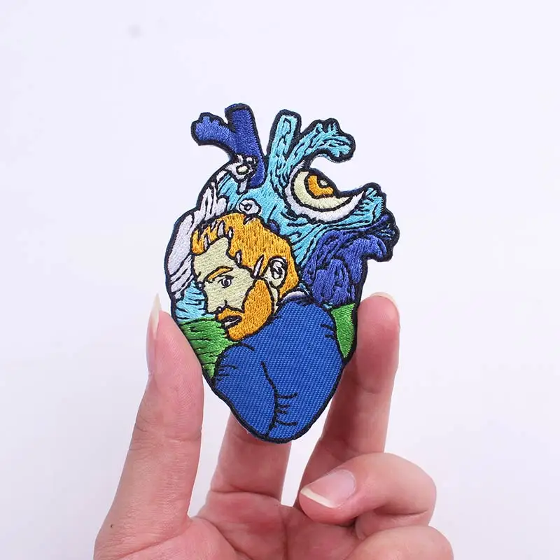Патчи с цветами на руку патчи утюгом для одежды аппликации в виде сердца стиле