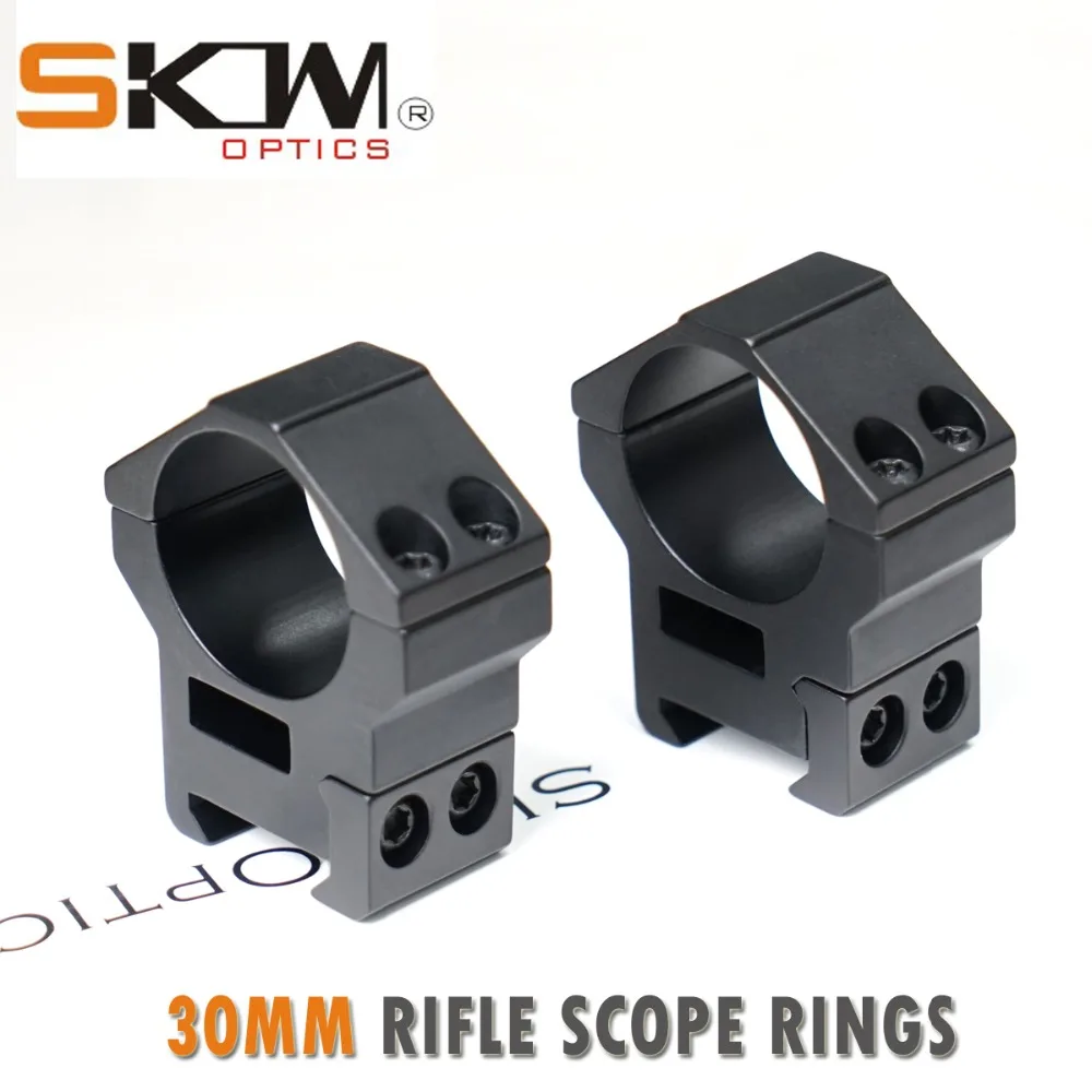 SKWgear пара тактических 30 мм винтовки прицела кольца подходят Пикатинни M1913 рельс Mil 30 мм кольца для прицела винтовки