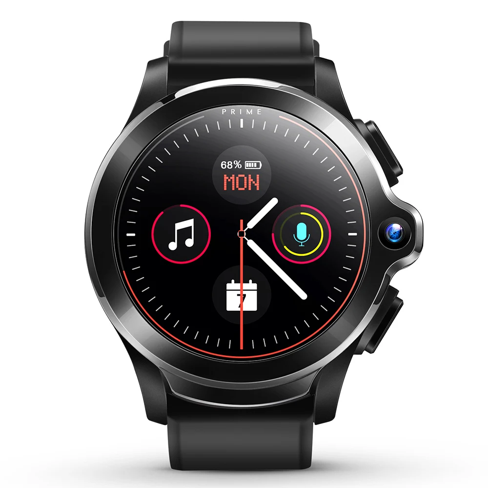 KOSPET Prime SE Face ID две камеры 4G Smartwatch телефон 1260mAh батарея водонепроницаемые мужские