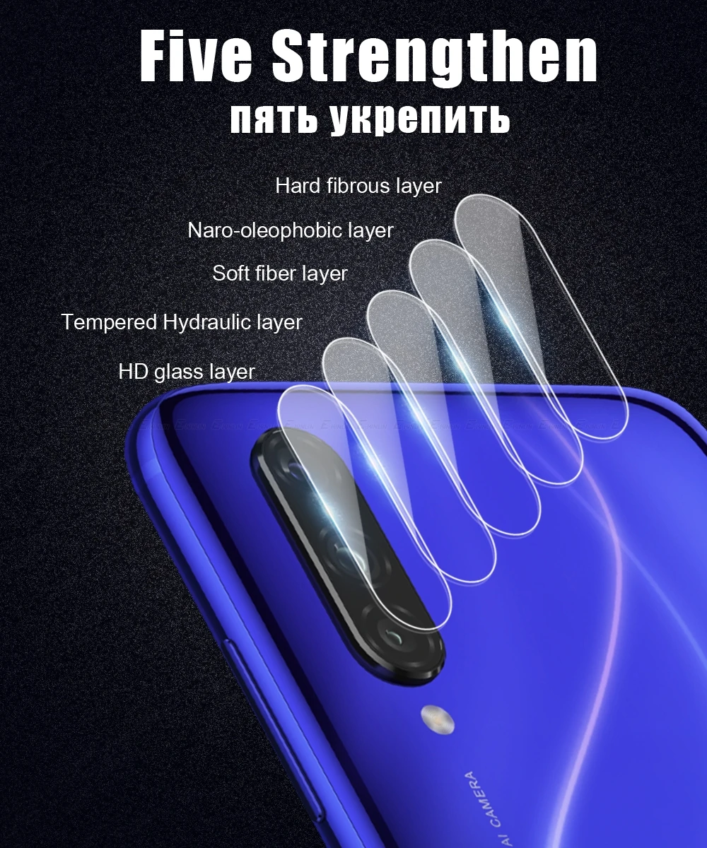 2 шт./лот защита для объектива камеры из закаленного стекла Oppo realme 5 pro 3pro 3 realme5 5pro