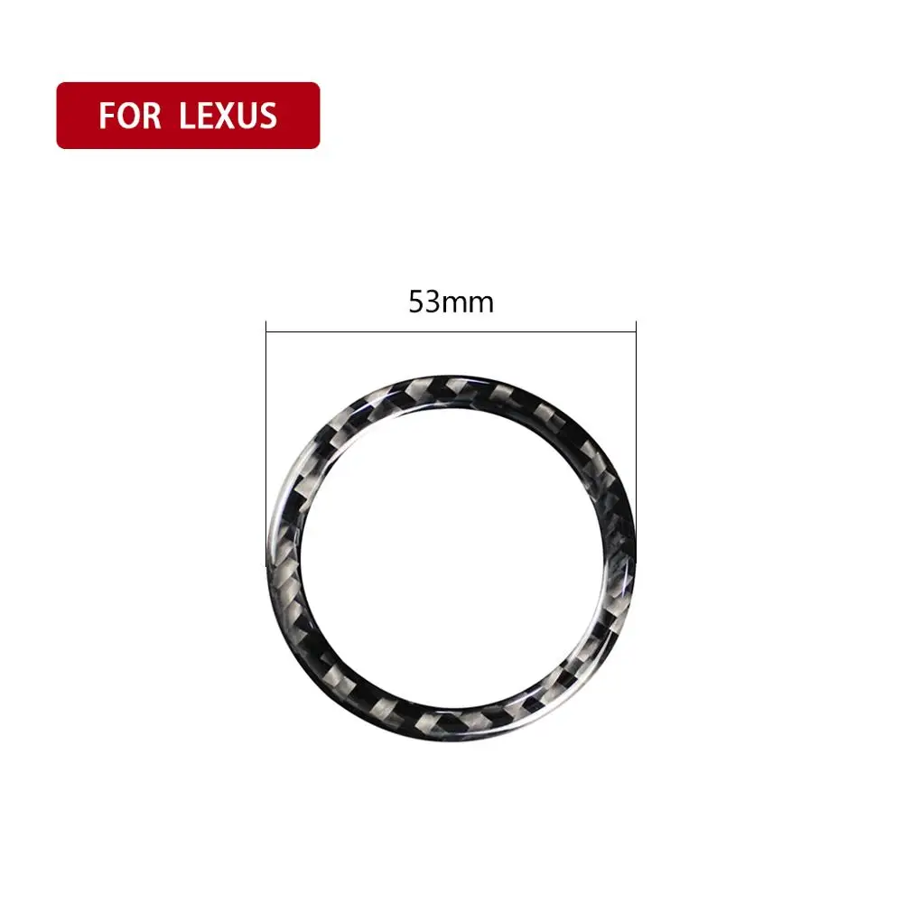 Для Lexus IS250 IS250C IS350 IS350C 2006-2013 углеродное волокно кнопка запуска двигателя кольцо