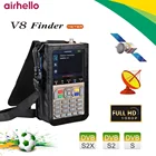 Airhello v8 Finder Meter Satfinder спутниковый локатор Satlink LCD экран для Sat Dish TV LNB цифровой ТВ усилитель сигнала