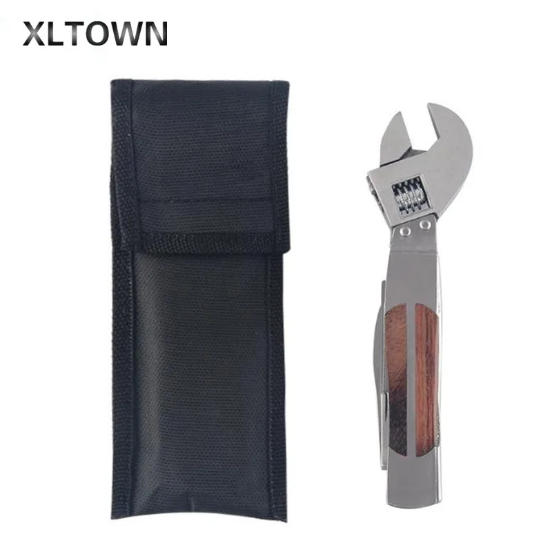 XLTOWN Multi-function wrench screwdriver tool combination folding knife file opener household gadget combinatio | Инструменты