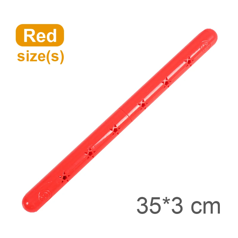 Red S Ruizhi 2 шт./компл. детей звук гимнастические палки батон детское снаряжение для фитнеса детский сад деятельности на открытом воздухе спортивные игрушки RZ1127 - Цвет: Red S