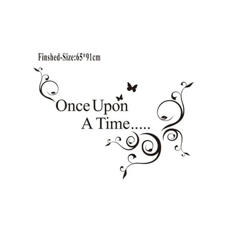 Домашний декор Once Upon A Time настенная наклейка для спальни виниловая роспись