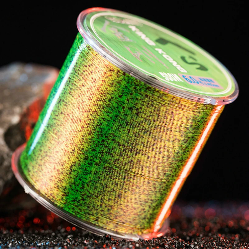 

Best Strong 500M Fluorocarbon Japan Monofilament Nylon Fishing Line Rock Sea Thread Camouflage Discoloration Spool Pesca Peche