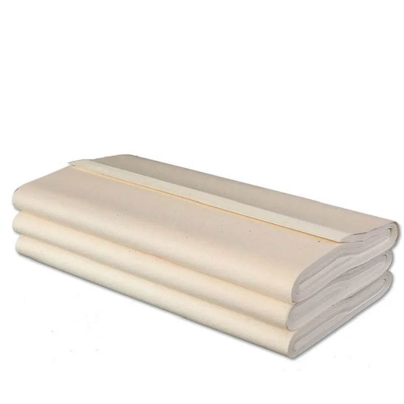 Китайская рисовая бумага плотная сырая Xuan рисование каллиграфией наполовину