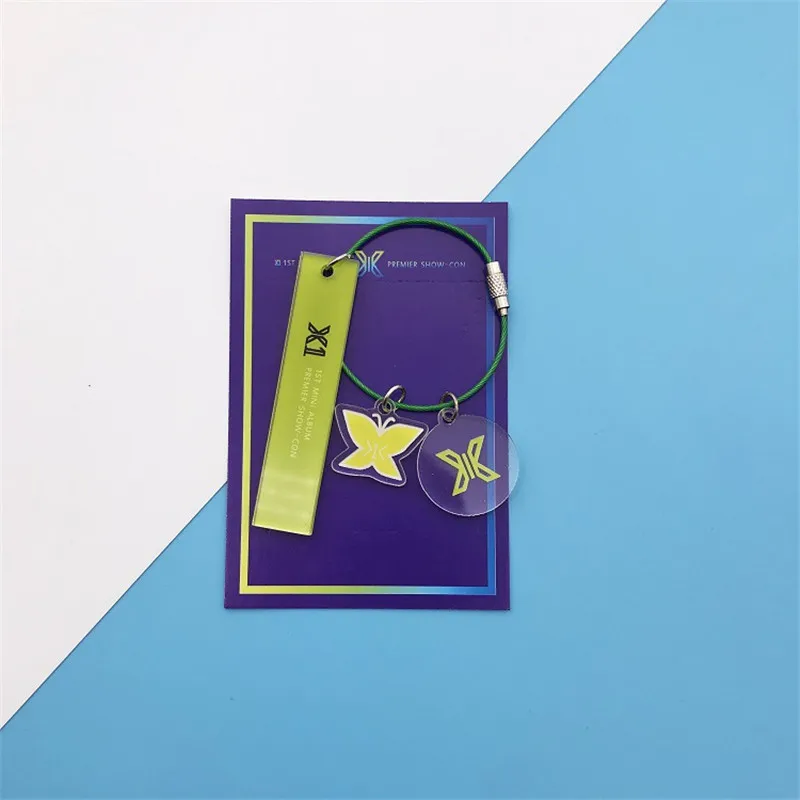 KPOP X1 новый альбом QUANTUM LEAP product X 101 FLASH Брелок для ключей Lee Hhan Gyul Kim Yo Han WOOSHIN Seung woo