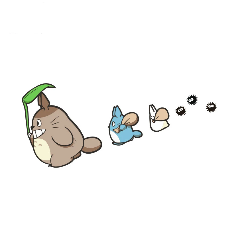 18 см * 9 для Tonari No Totoro автомобильные наклейки Стайлинг аниме-Комиксы hellafпышные на