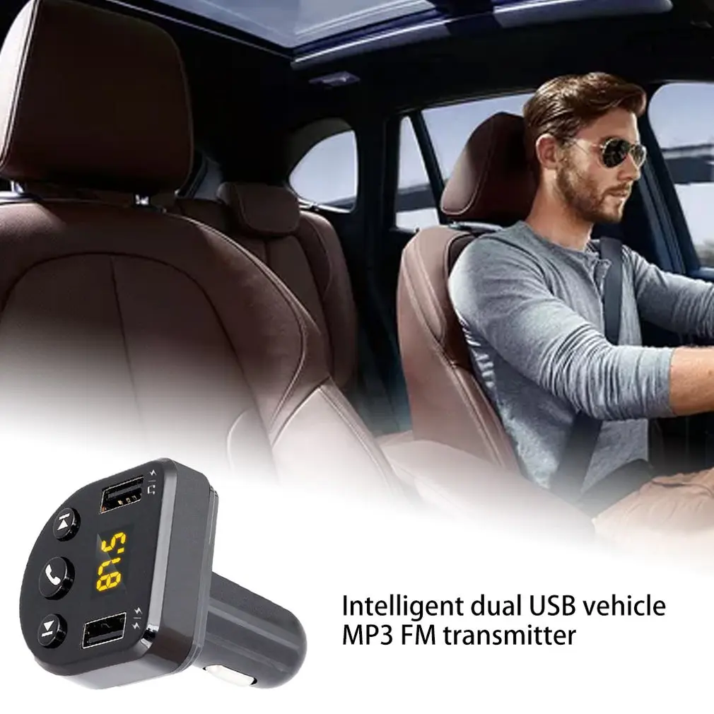 Fm передатчик для автомобилей Handsfree приемник автомобильный комплект с