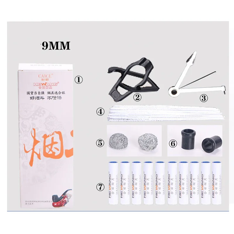 В виде курительной трубки 9 мм Фильтры трубы сетка для горения инструменты чистки