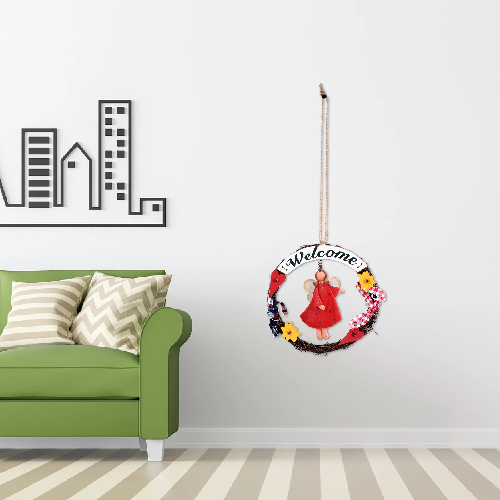 1 шт. декоративный настенный кулон в виде ангела | Обустройство дома