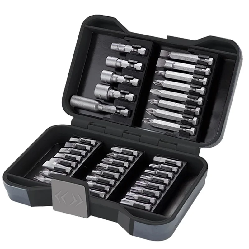 Набор отверток комплект из 37 насадок для электродрели с шестигранными насадками