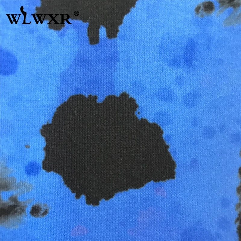 WLWXR женская уличная Толстовка большого размера с буквенным принтом Длинная