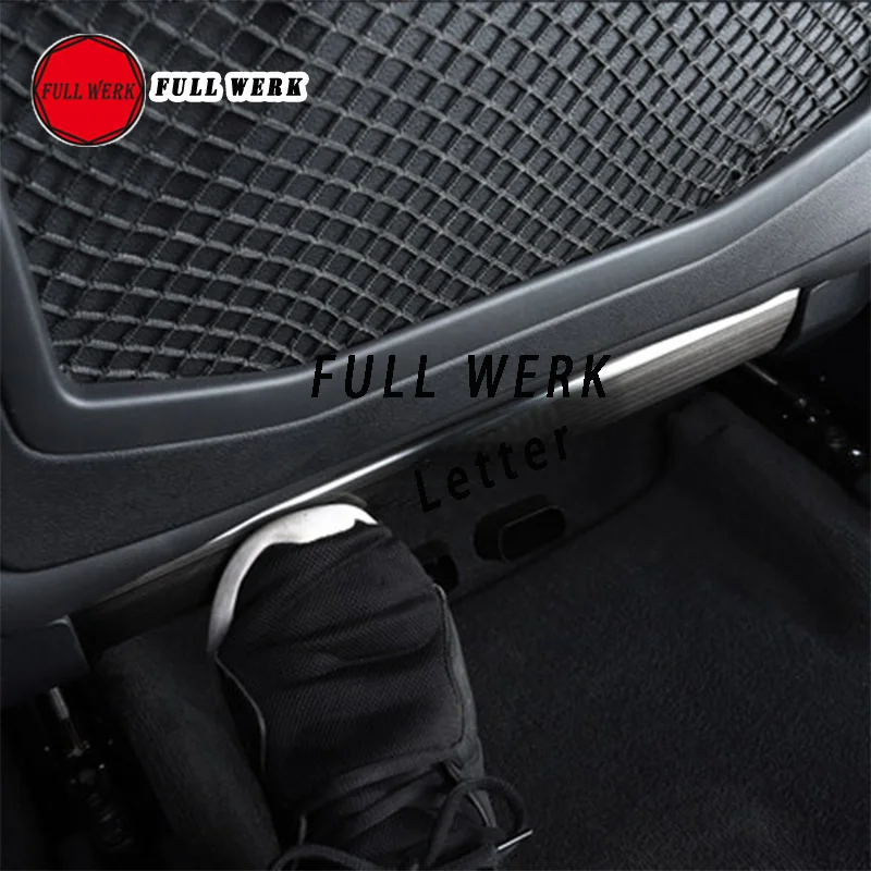 1 пара задних сидений автомобиля из нержавеющей стали защита от ударов защитная