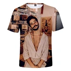 Колумбия Camilo Echeverry 3D печать Весна Лето преппи Мужскаяженская уличная одежда футболка инновационная Повседневная Хип-Хоп Детские топы