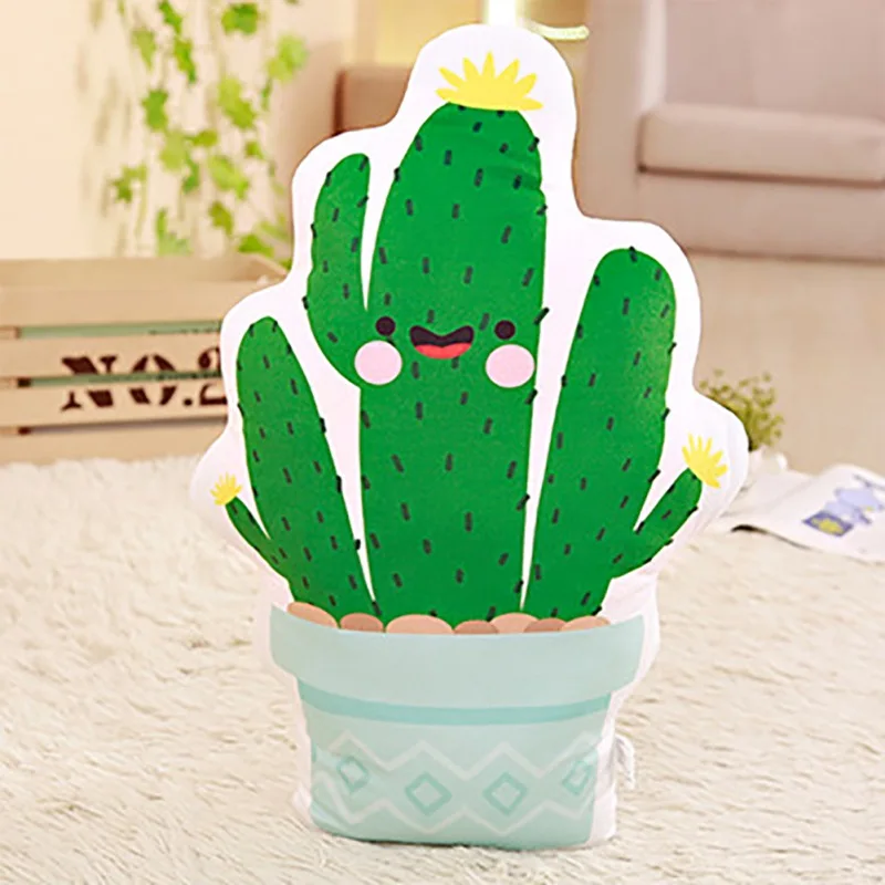 Милый ананас/Кактус завод плюшевая мягкая игрушка кукла подушка поясная | Дом и