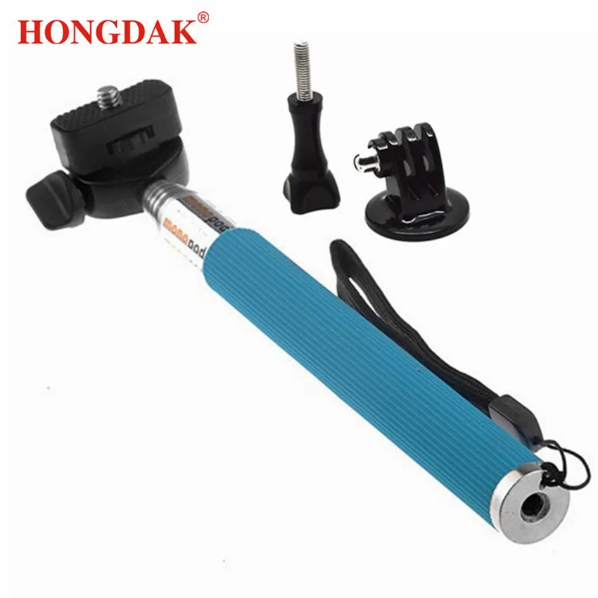 

Hongdak Handheld Selfie Stick Adjustable 94cm Telescopic Camera Monopod For GoPro